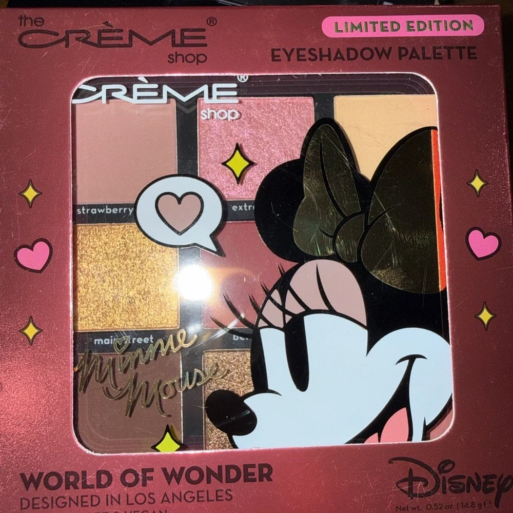 The Creme Shop | Disney: World of Wonder Eyeshadow Palette (Minnie Mouse)‎ - NEW